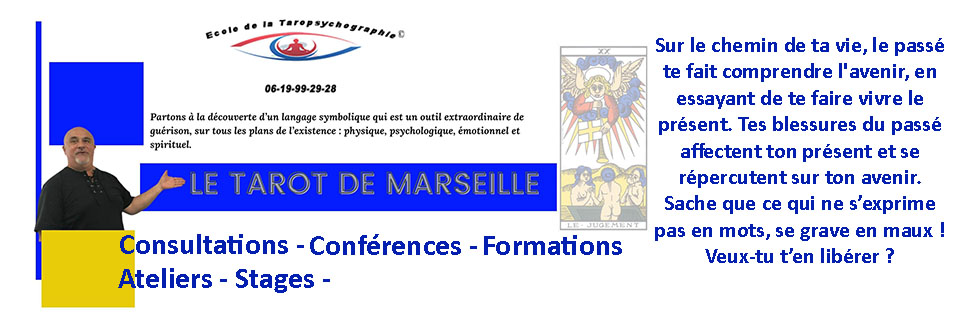 Consultation, formation, stage, cours, atelier Tarot de Marseille